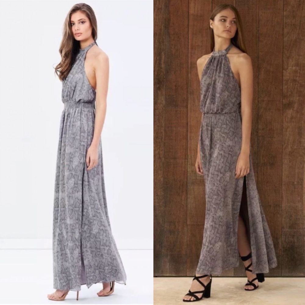 NWT The Jetset Diaries Medusa Halter Maxi XS